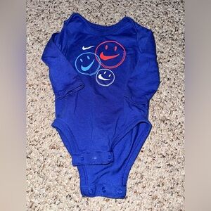 Long sleeve Nike onesie